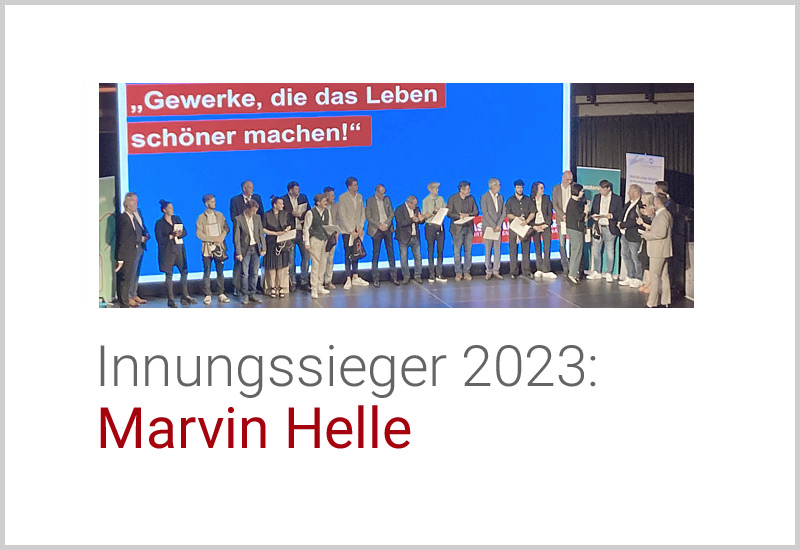 Innungssieger 2023: marvin Helle